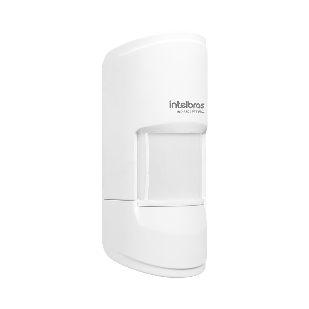 Sensor de Movimento Infravermelho Com Fio IVP 5301 PET PRO Intelbras