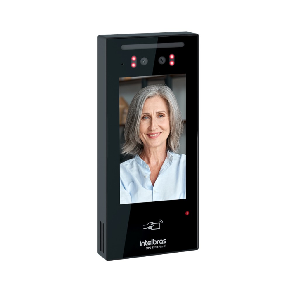 Video Porteiro Externo Facial XPE 3200 Plus IP Intelbras