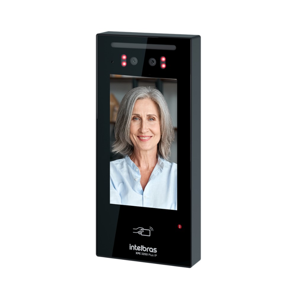 Video Porteiro Externo Facial XPE 3200 Plus IP Intelbras