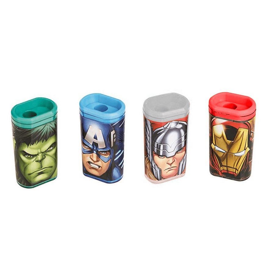 Apontador Molin Avengers com Depósito Unidade Sortido