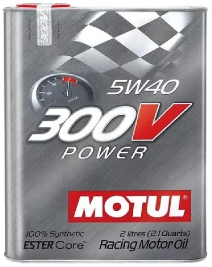 Óleo Para Motor de Carro de Competição MOTUL 300V POWER 5W-40 2L 104242
