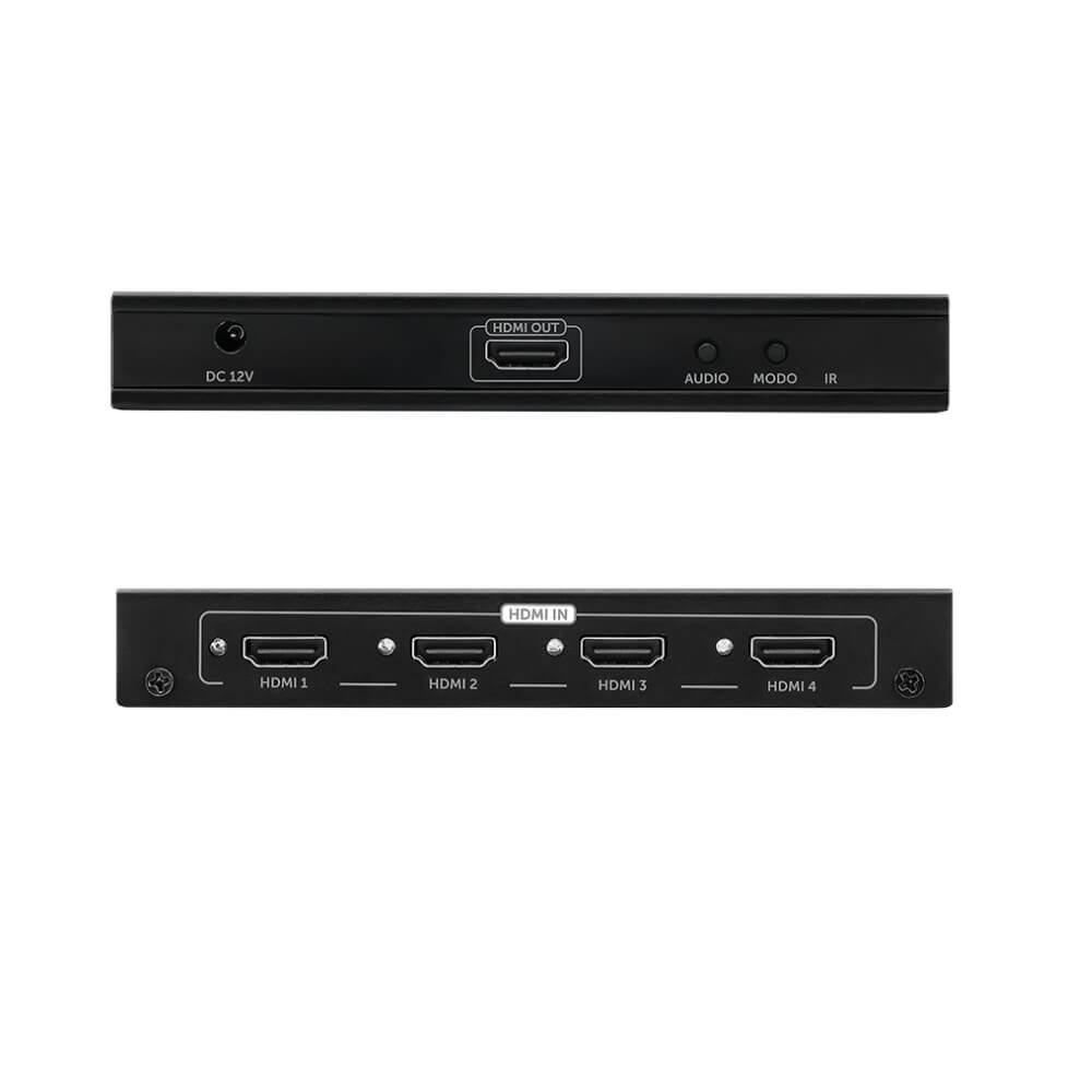 Multi Viewer 4 Portas VEX 3004 HDMI Intelbras