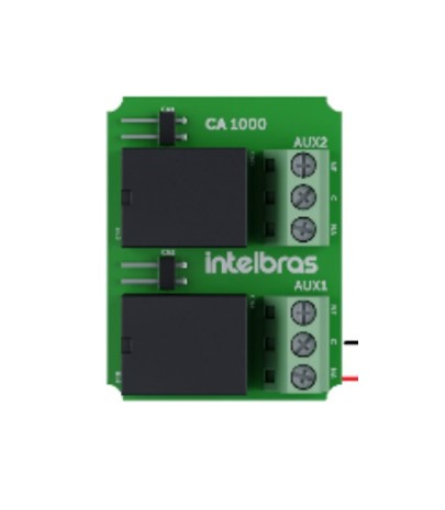 Placa Auxiliar Para Automatizador de Portão CA1000 Intelbras