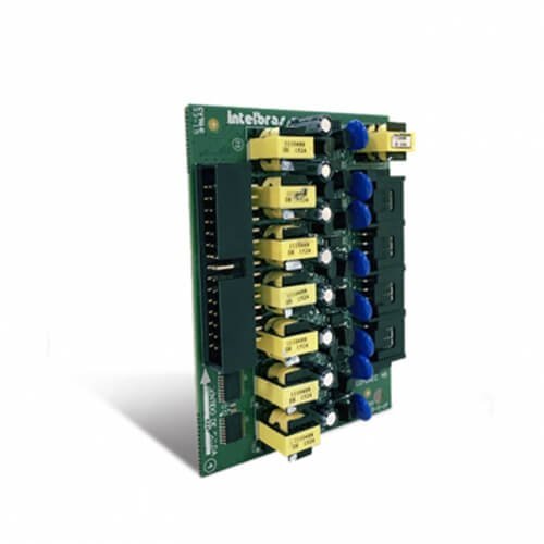 Placa 8 Ramais Balanceados Para Comunic 48 Intelbras