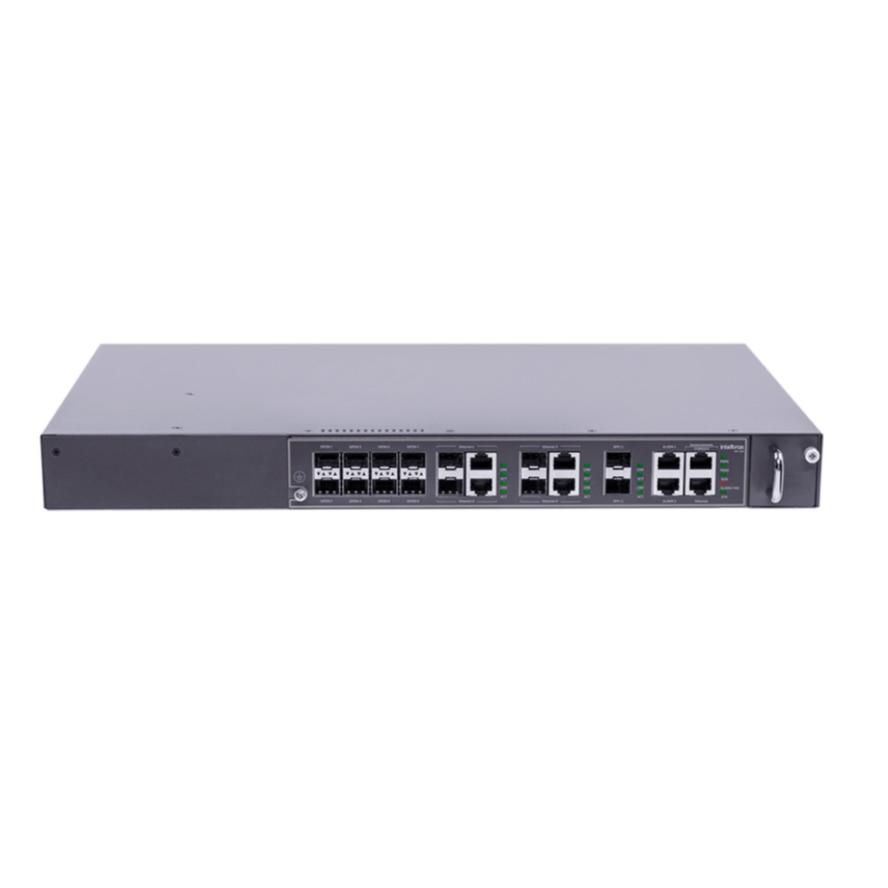 Concentrador de Interfaces de Dados GPON OLT G08 Intelbras