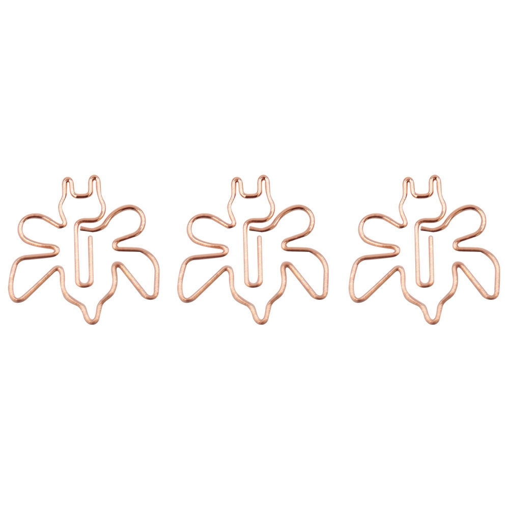 Clips Bee Unique Formato de Abelha com 9 Unidades