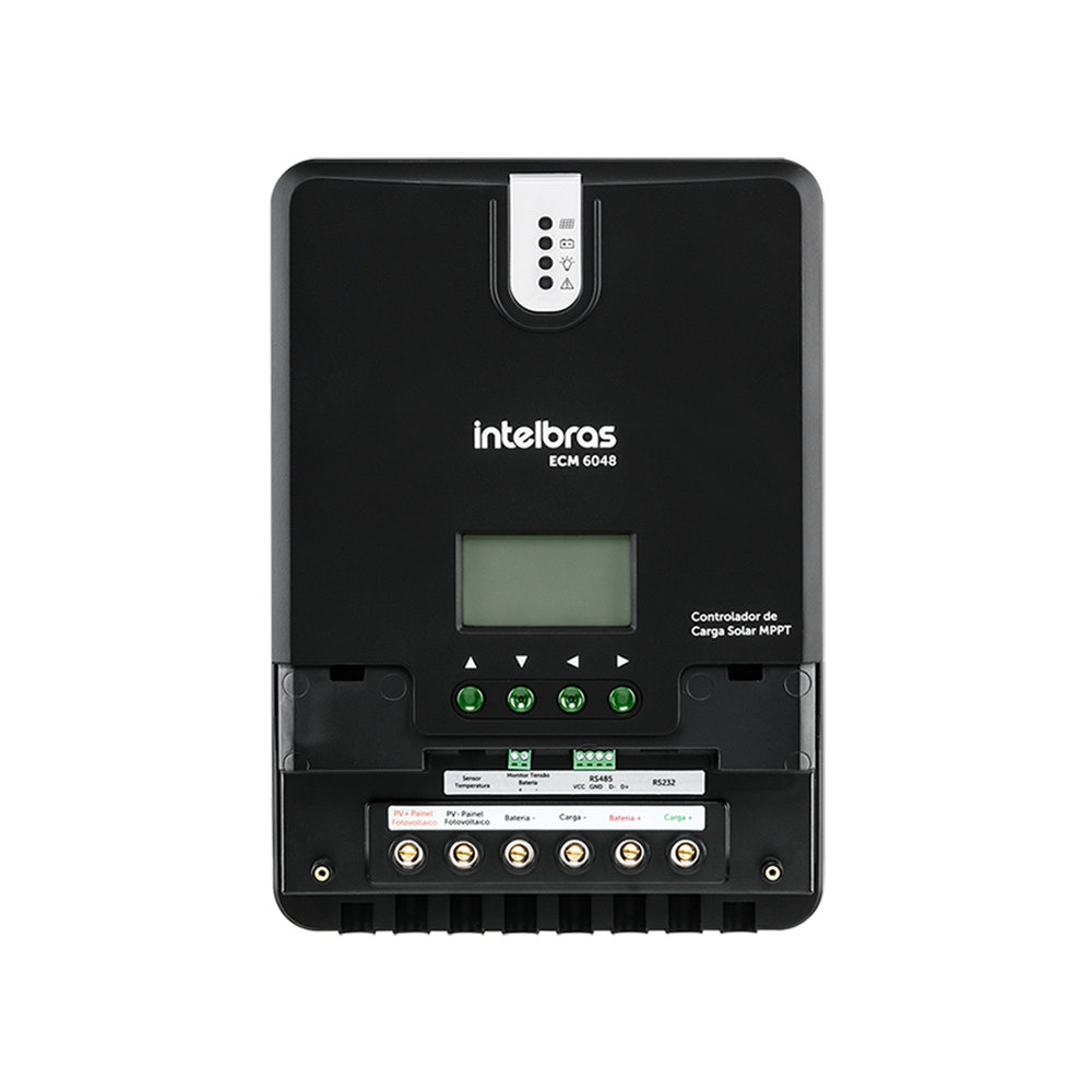 Controlador de Carga MPPT Off Grid ECM 6048 Intelbras