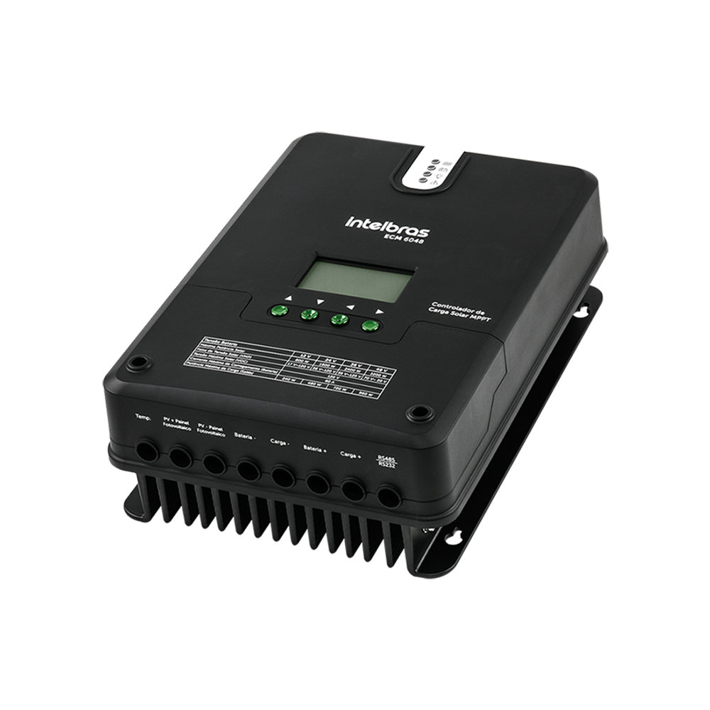 Controlador de Carga MPPT Off Grid ECM 6048 Intelbras