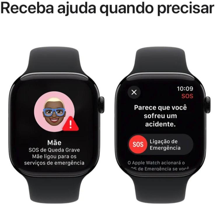 Apple Watch S10 46 mm Jet Black Preto