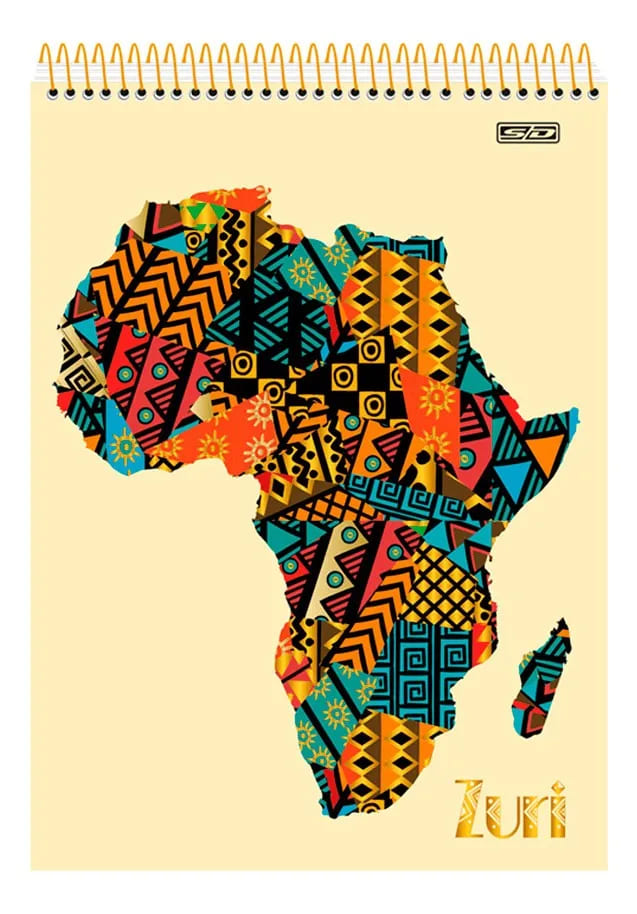 Caderneta São Domingos Universitário Zuri 80 Folhas 1/4 Sortido