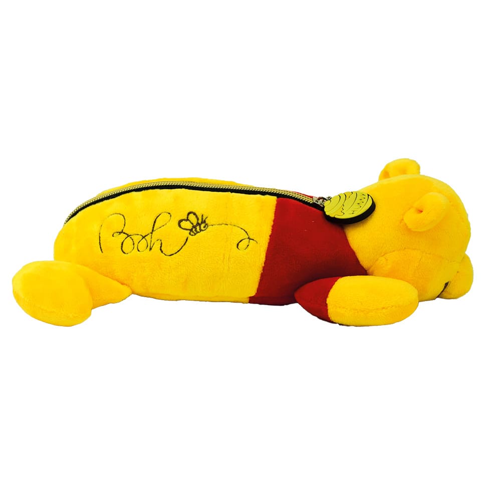 Estojo DAC Ursinho Pooh Fluffy Pelúcia Médio