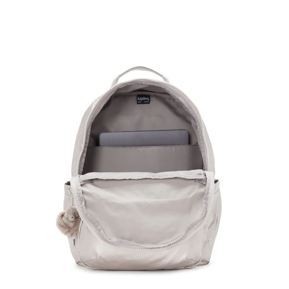 Mochila Kipling Seoul Metallic Glow Grande
