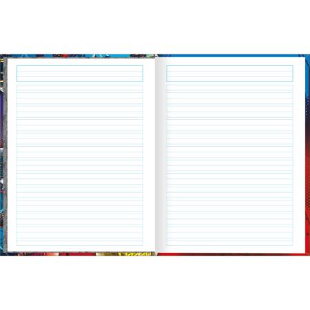 Caderno Caligrafia Tilibra Spider-Man Capa Dura Costurado Médio 40 Folhas com Pauta