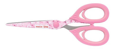 Tesoura Molin Office Flowers 18cm