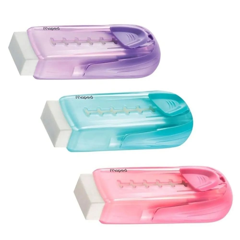 Borracha Maped Universal Cores Pastel Unidade Sortido
