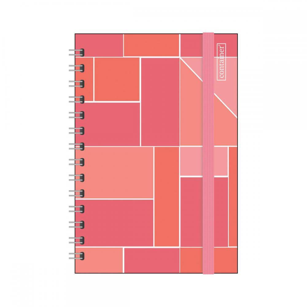 Caderno Universitário Dermiwil College Wireo Pojagi 80 Folhas 1 Matéria