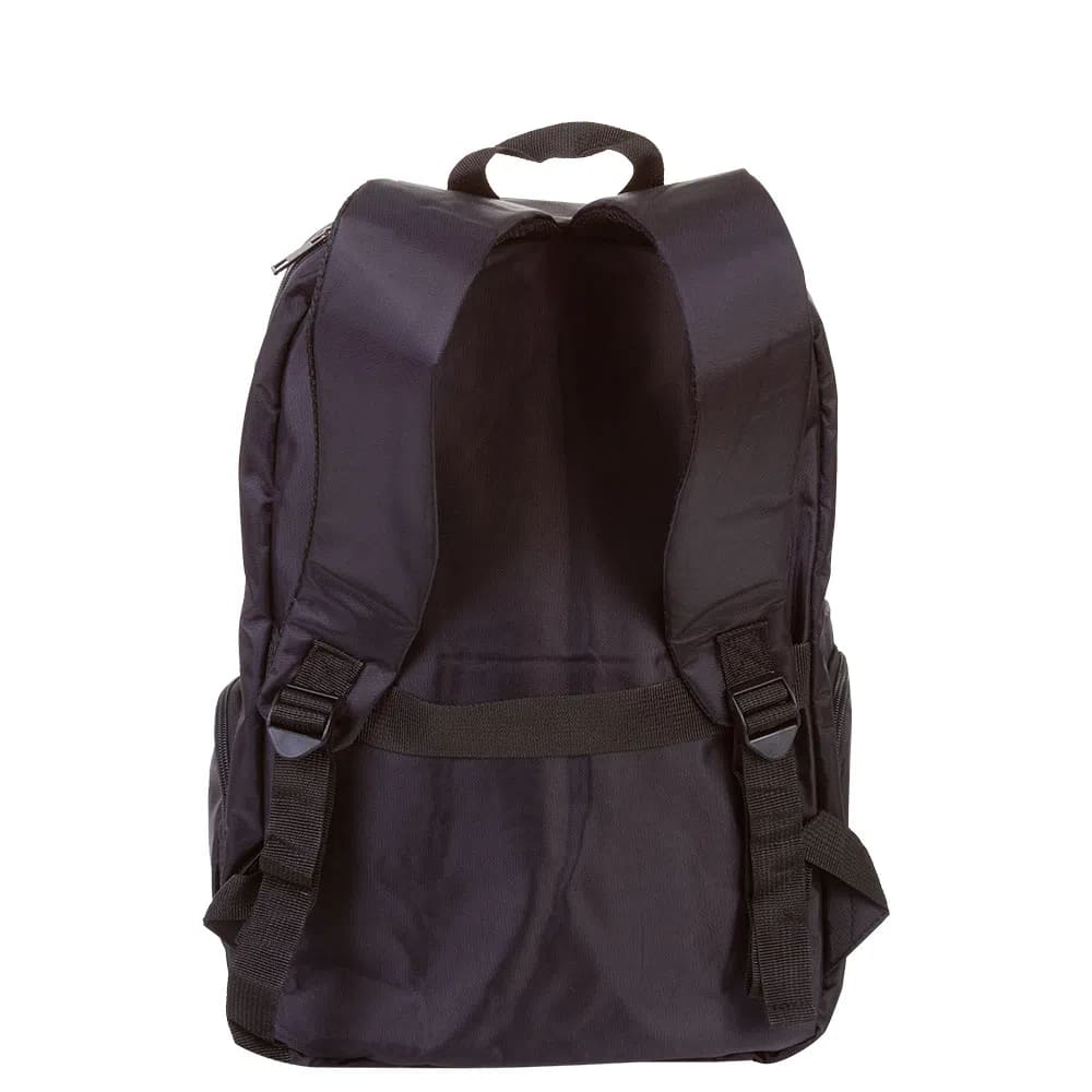 Mochila de Costa Sestini Grande 2 Compartimentos New Next Preto Grande
