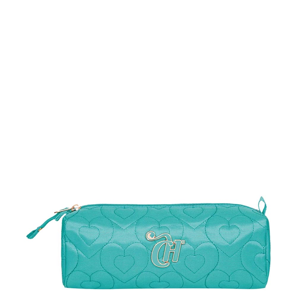 Estojo Sestini Capricho Crush Turquesa Médio