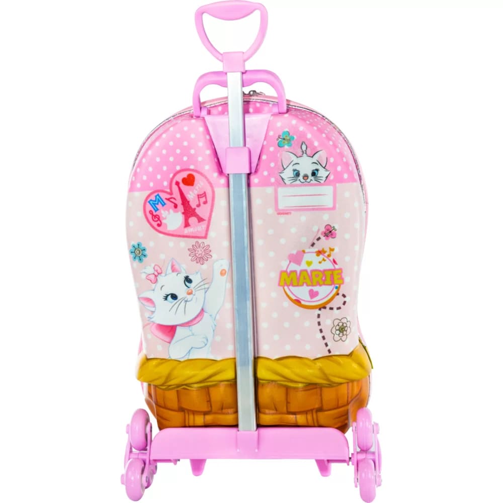 Mochila com Rodas Infantil Diplomata Marie Rodinha Tripla Grande
