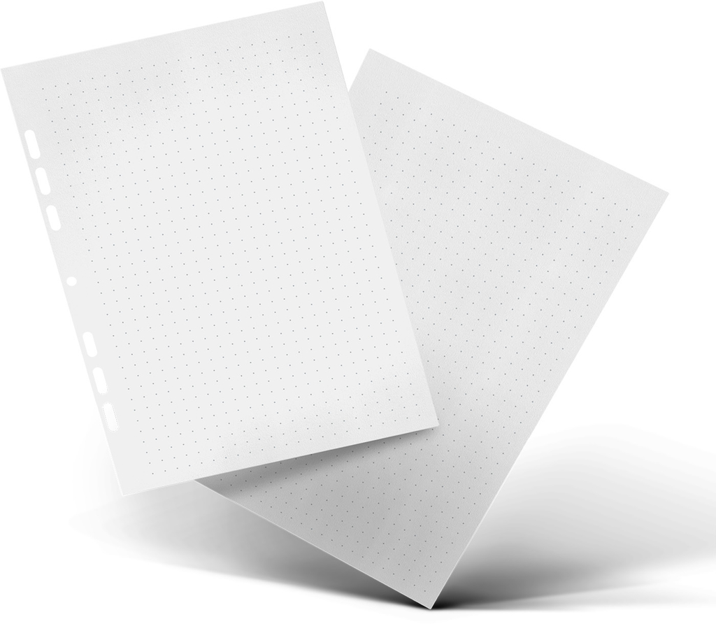 Refil Caderno Ótima Ultra Pontilhado 50 Folhas