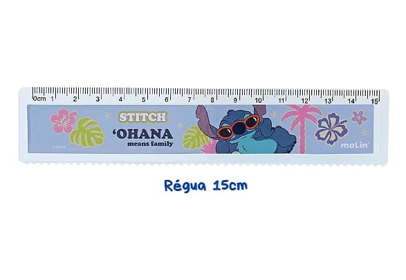 Régua Molin Stitch Acrílica 15cm
