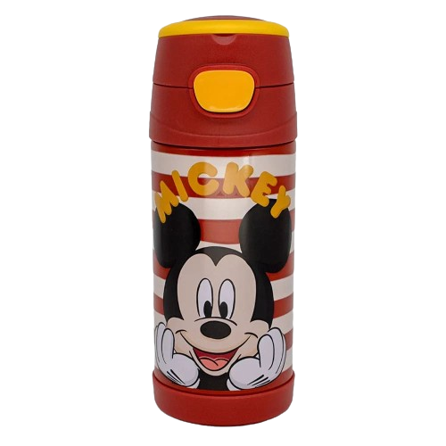 Garrafa Térmica Handle Mickey Mouse Disney Infantil 350ml Pequena