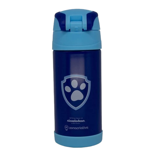 Garrafa Térmica Handle Chase Patrulha Canina 350ml Infantil Pequena