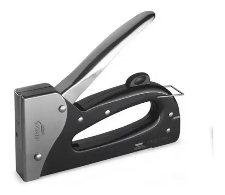Grampeador BRW Rocama Pistola Metal GP6001