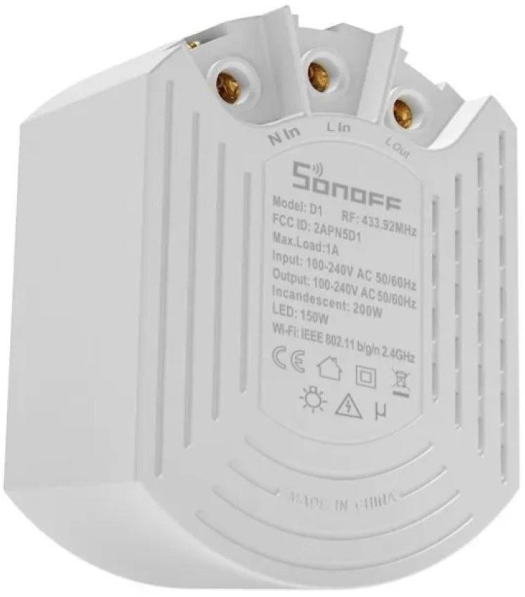 Dimmer Inteligente Wi-Fi RF 433Mhz DIY D1 Alexa Google SONOFF