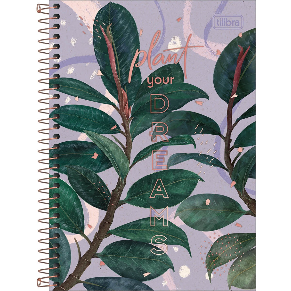 Caderno Universitário Tilibra Naturalis Pequeno 1/4 Colegial 80 Folhas Sortido