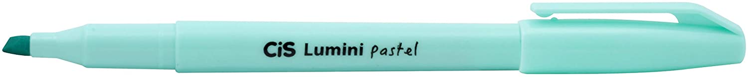 Marcador para Texto CIS Lumini Pastel Cores Alta Qualidade Unidade