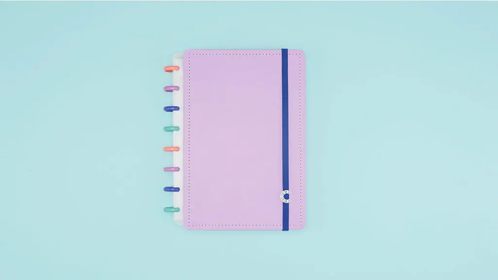 Caderno Inteligente Bubble com 60 Folhas Pautadas 20 Folhas Lisas