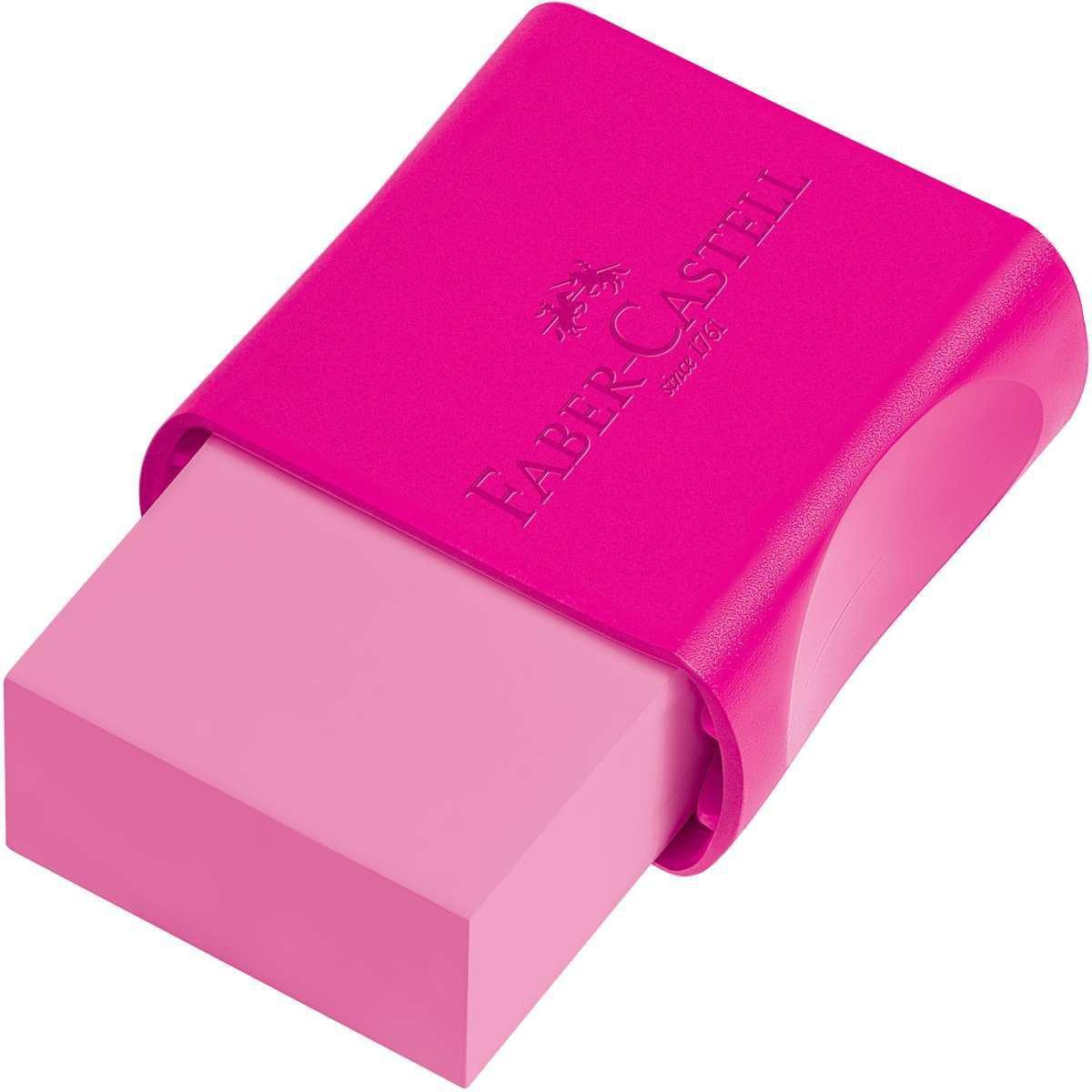 Borracha Faber Castell Fc Max Pequena Rosa