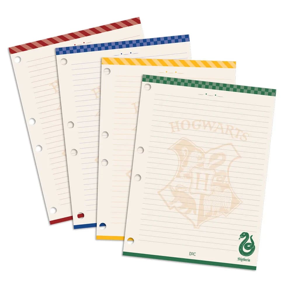 Refil de Folhas para Fichário Harry Potter Colegial 96 Folhas