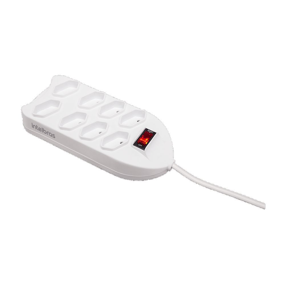 Protetor Eletrônico 8 Tomadas EPE 1008+ BR Intelbras