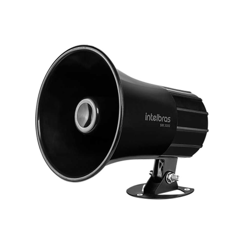 Sirene com Fio 9 a 15 VDC 120 dB SIR 3000 Intelbras