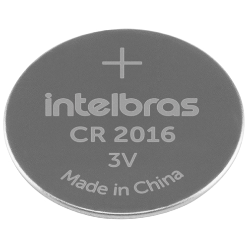 Bateria Botão de Lítio 3V Intelbras CR 2016