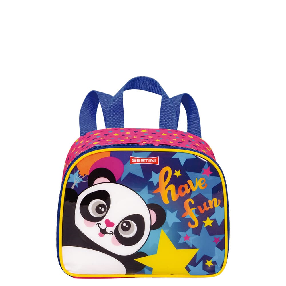 Lancheira Térmica Sestini Panda 21M Pequena Colorido