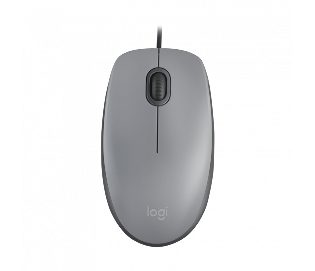 Mouse Logitech USB M110 Cinza Silent