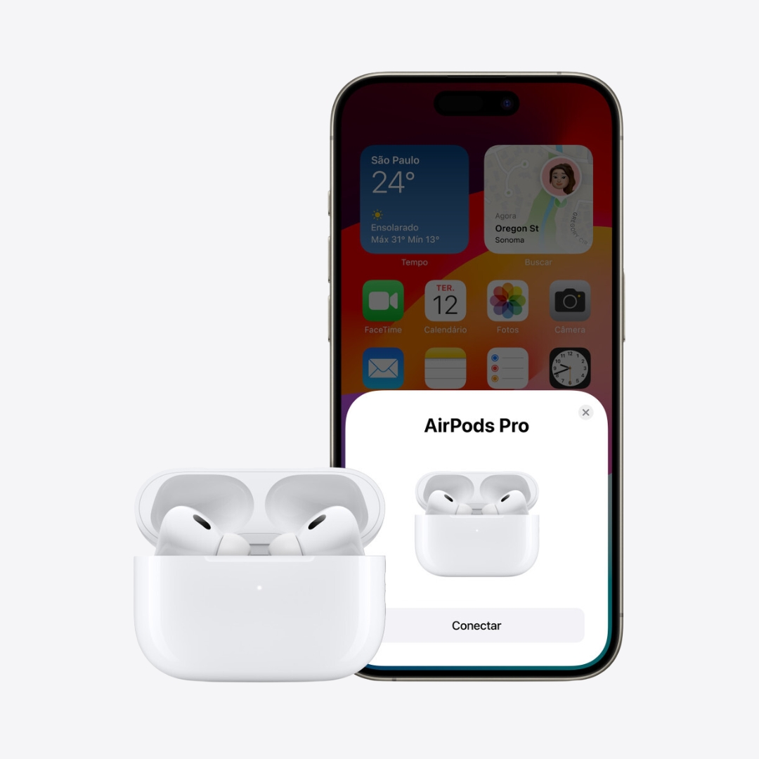 AirPods Pro 2th com Estojo de Recarga MagSafe USB‑C