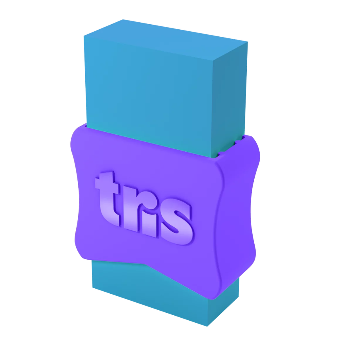 Borracha TRIS School Neon Cores Sortido