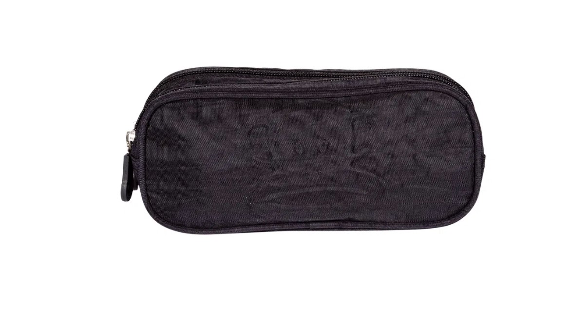 Estojo Escolar Sestini Especial Paul Frank 2 Divisórias Preto