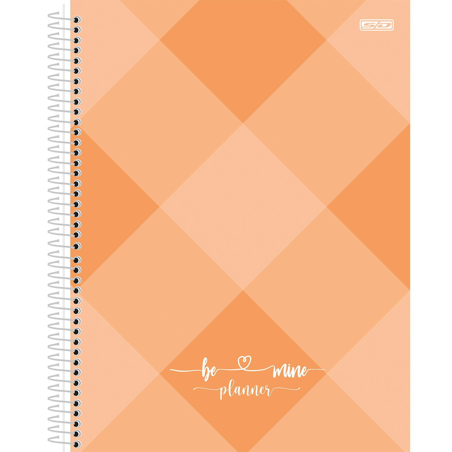 Planner São Domingos Be Mine Permanente Espiral 80 Folhas Sortido