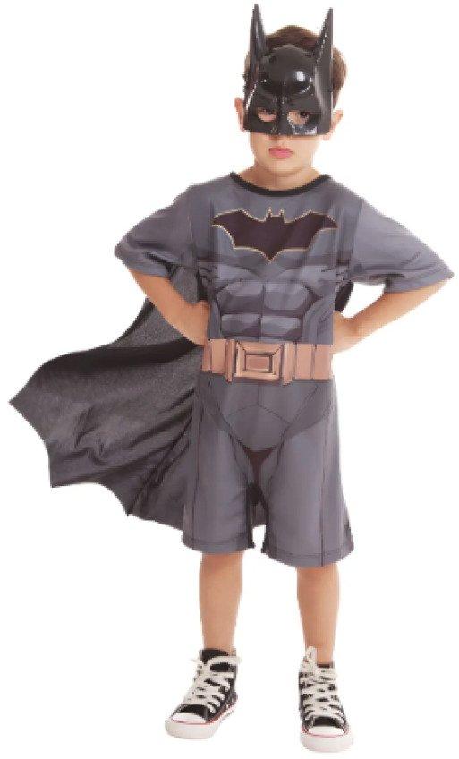Fantasia Infantil Batman DC Comics Tam M Super Magia