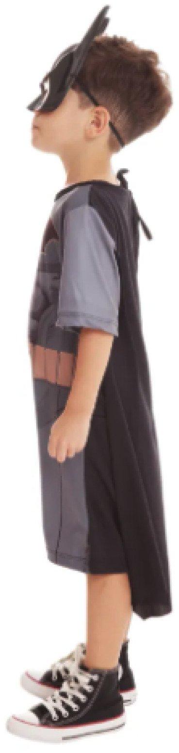 Fantasia Infantil Batman DC Comics Tam M Super Magia