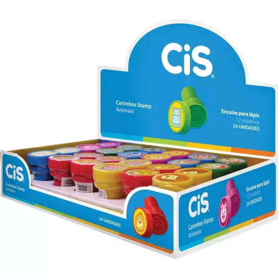 Carimbo CIS Stamp Animais Diversos Sortido