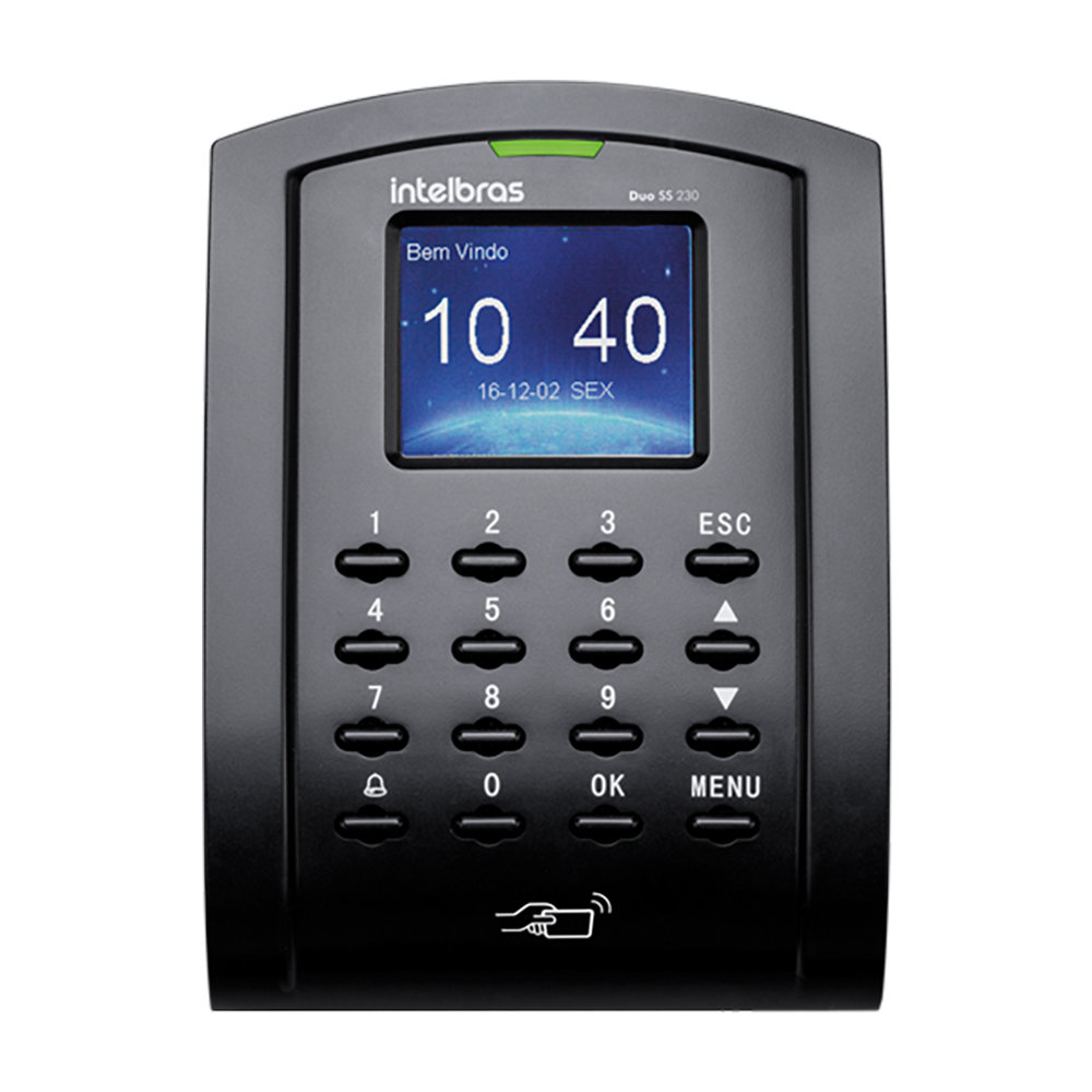 Controlador de Acesso 125kHz SS Duo 230 Intelbras