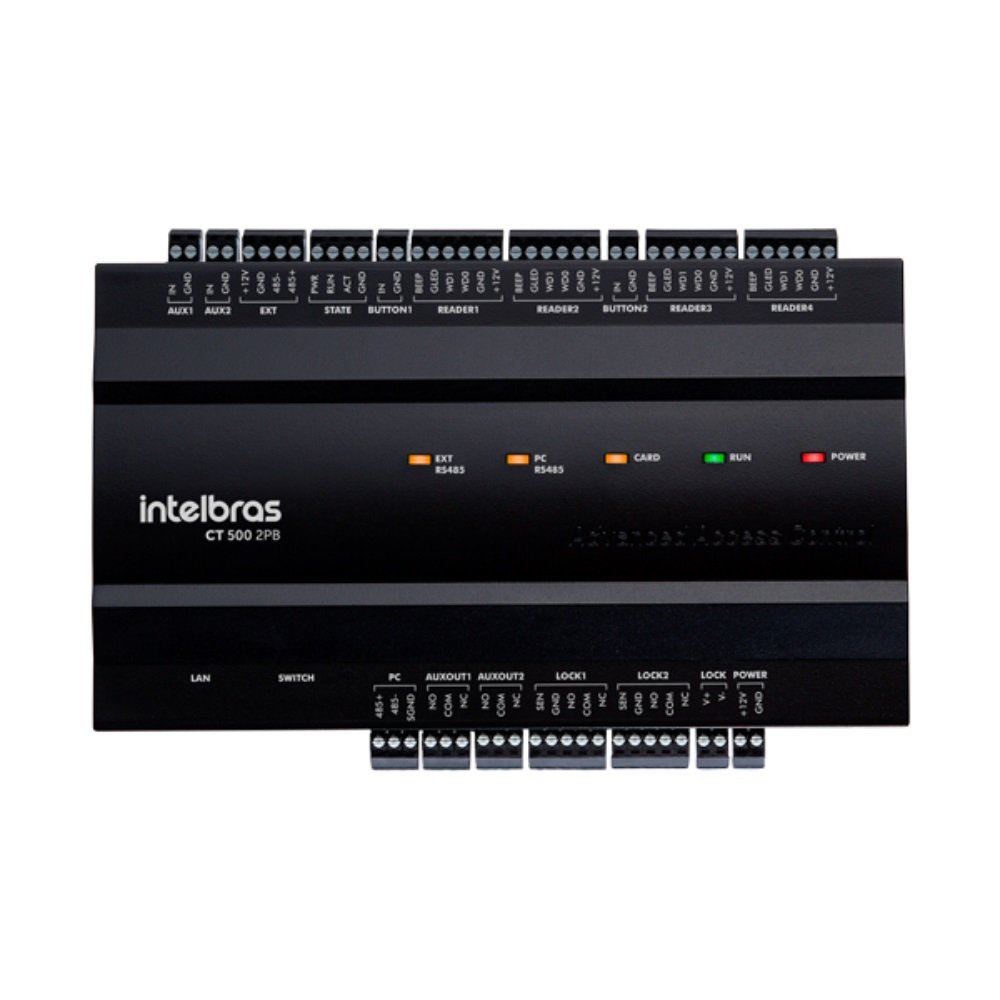 Controladora de Acesso CT 500 2PB Intelbras
