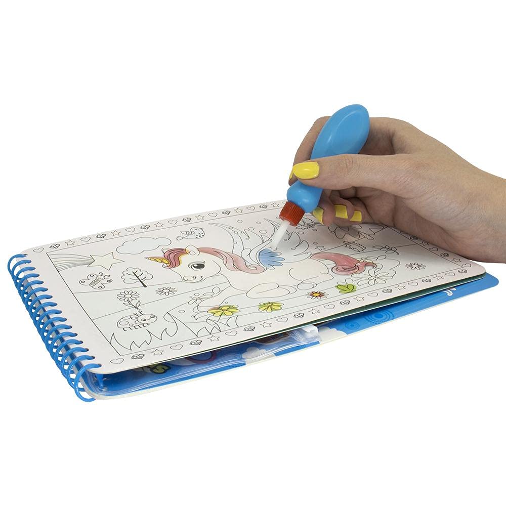 Livro Todolivro Unicórnios Surpresas com Água para Molhar e se Divertir