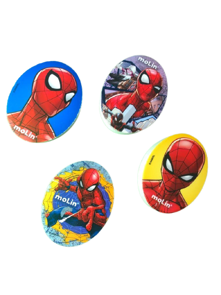 Borracha Molin Spiderman Unidade Sortido